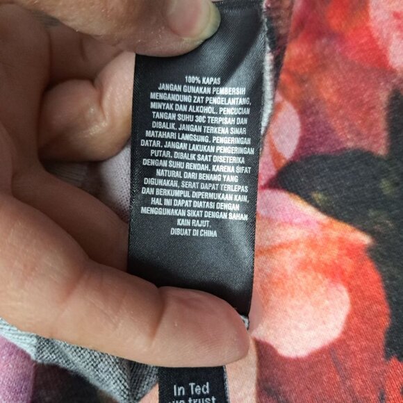 Ted Baker Dumia Cascading Floral Sweater US Size 4 - Picture 4 of 9